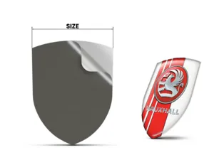 Vauxhall Personalisierte Logosticker Limitiert Universal Robust